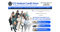 Desktop Screenshot of cofederalcreditunion.com